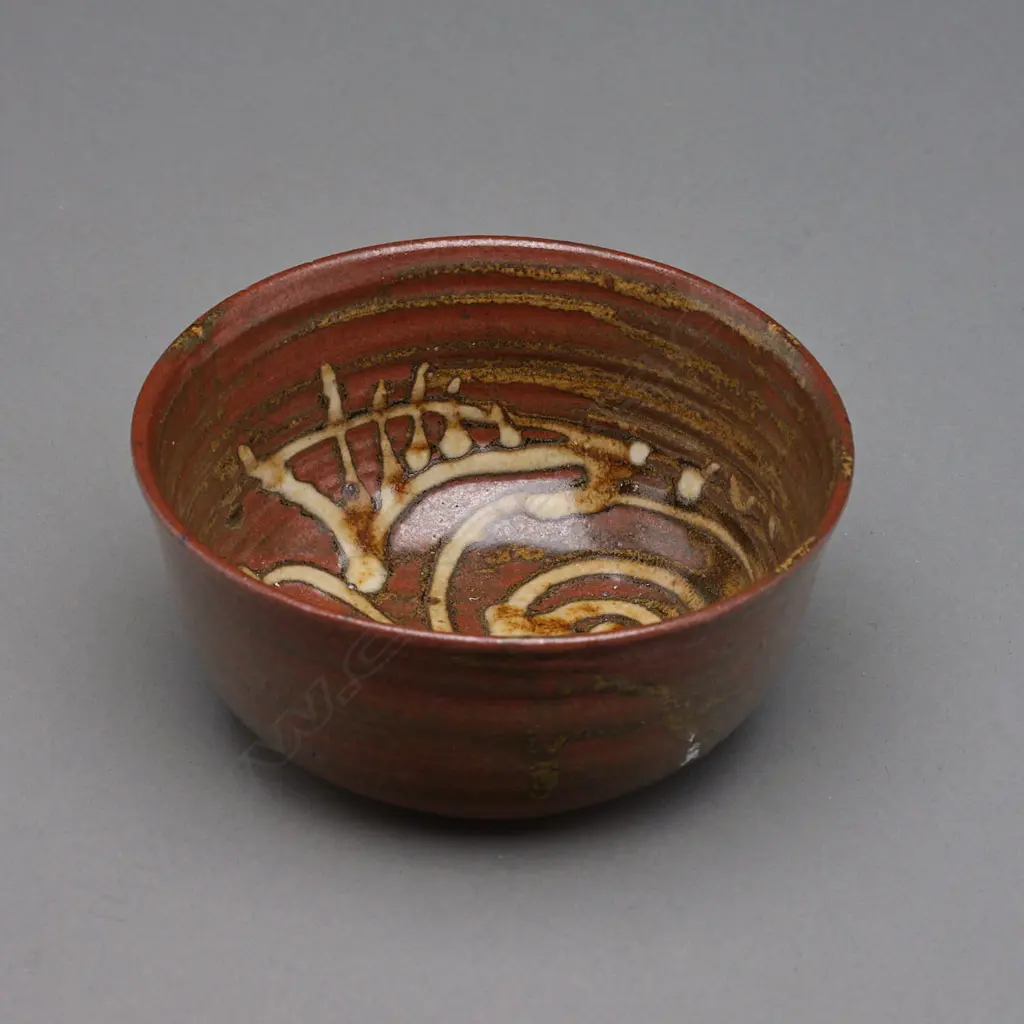 Helen Mason (1915-2014) stoneware bowl - c.1970 Image 1++